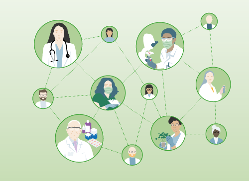 network of scientists